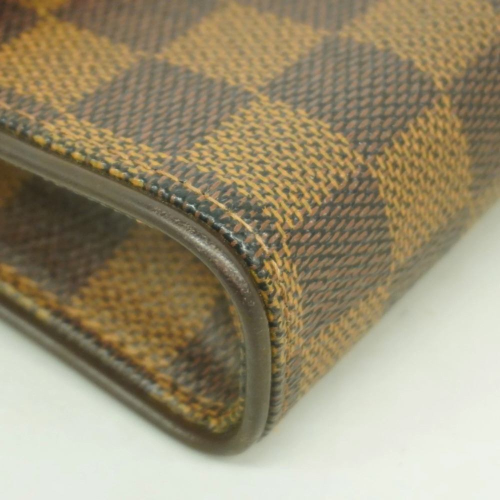 LOUIS VUITTON Authentic Brown Damier Pochette Fanny Pack - Picture 7 of 9